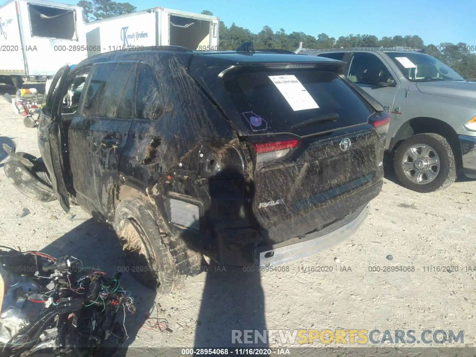 3 Photograph of a damaged car 2T3H1RFV7LC070460 TOYOTA RAV4 2020