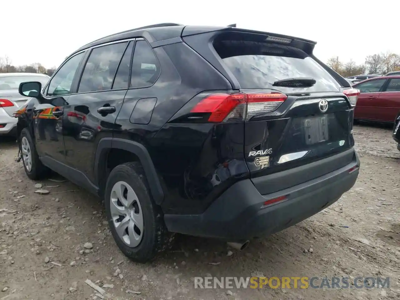 3 Photograph of a damaged car 2T3H1RFV7LC075027 TOYOTA RAV4 2020