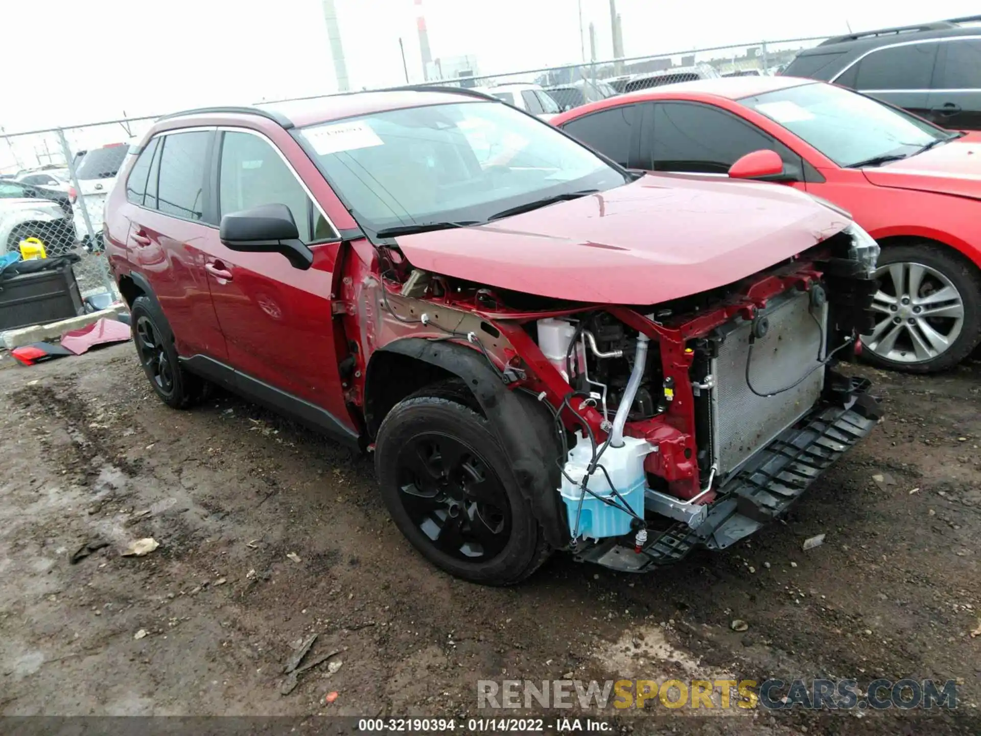 1 Фотография поврежденного автомобиля 2T3H1RFV7LC076582 TOYOTA RAV4 2020