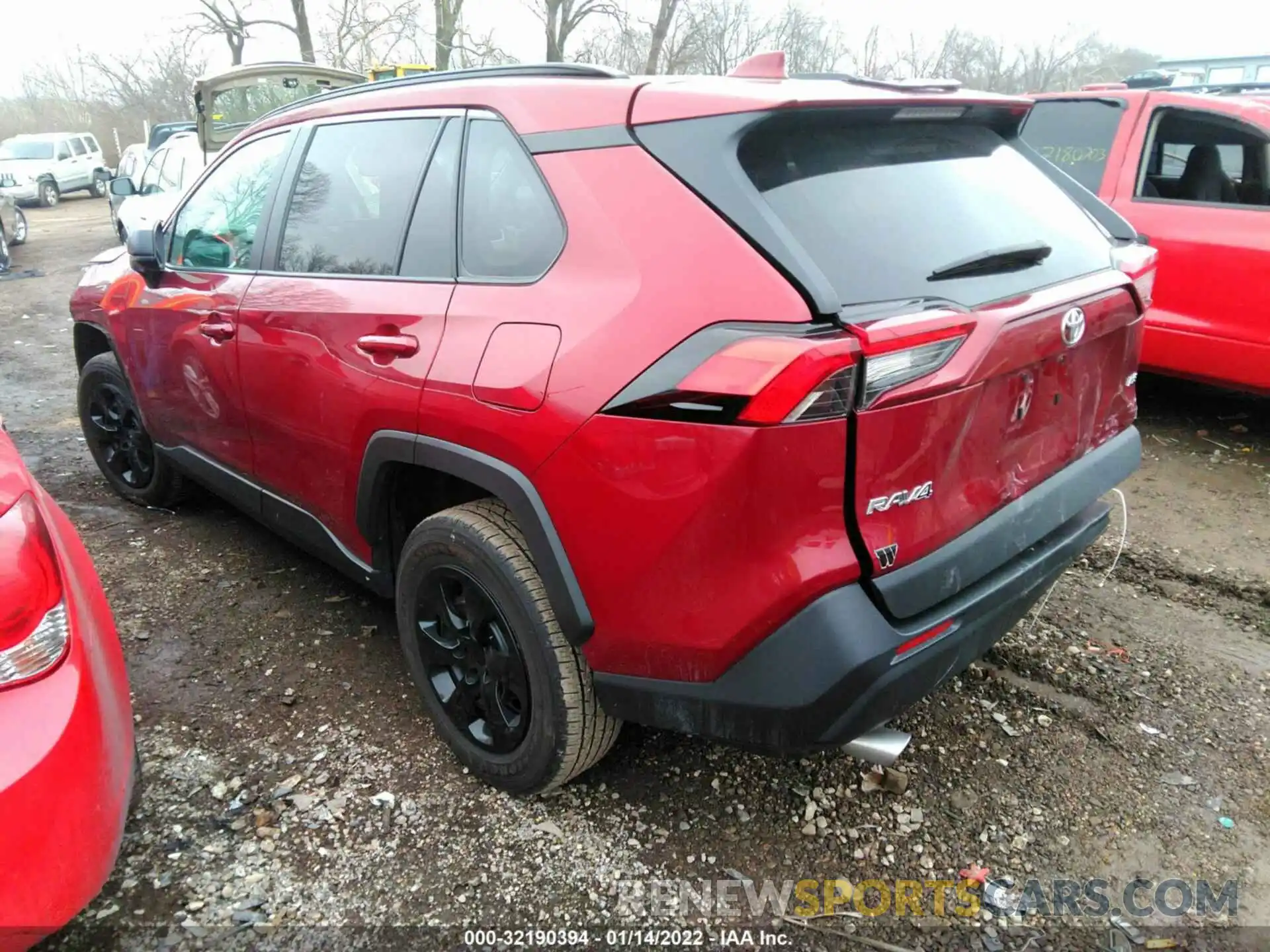 3 Фотография поврежденного автомобиля 2T3H1RFV7LC076582 TOYOTA RAV4 2020