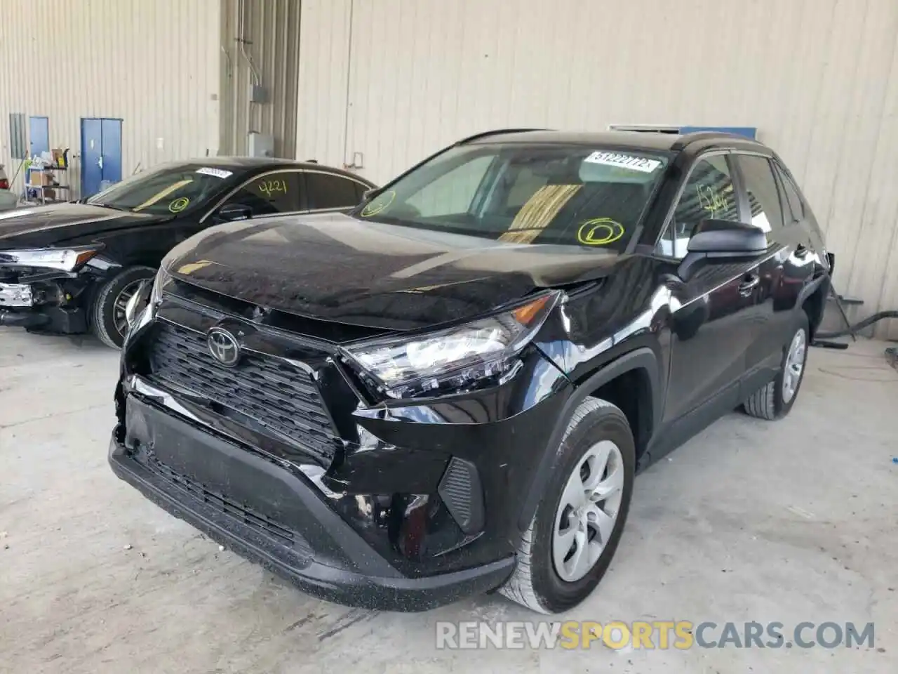 2 Photograph of a damaged car 2T3H1RFV7LC076890 TOYOTA RAV4 2020