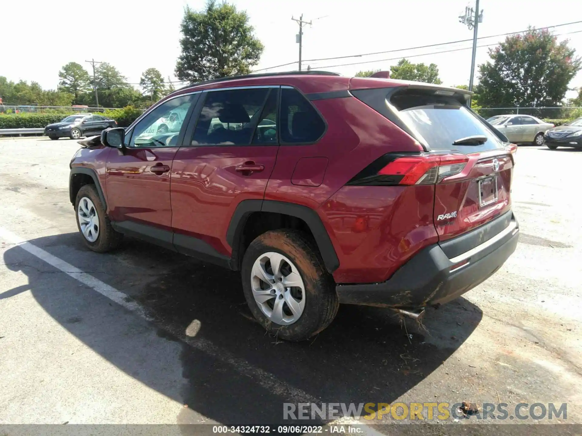 3 Photograph of a damaged car 2T3H1RFV7LC084388 TOYOTA RAV4 2020