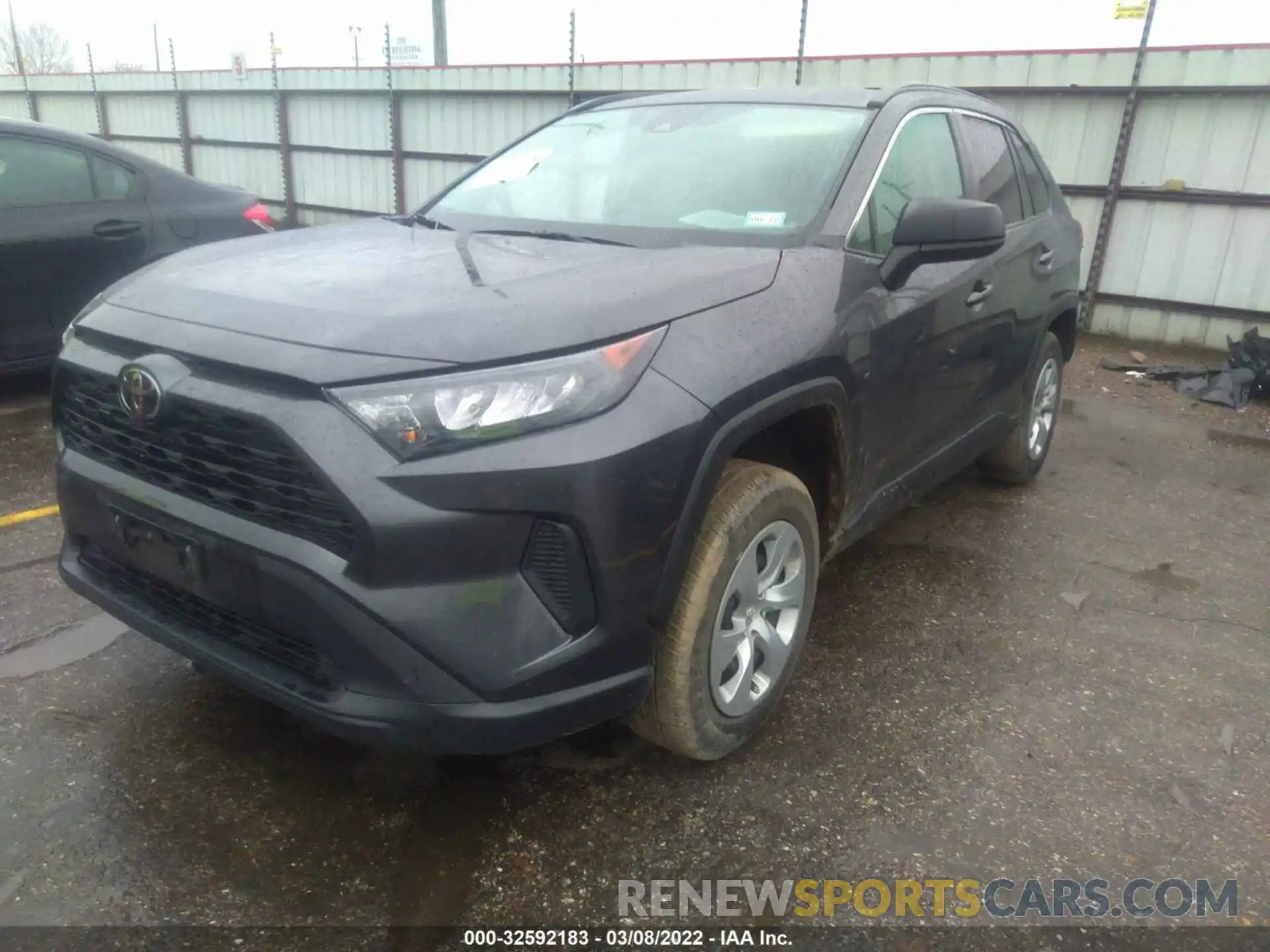 2 Фотография поврежденного автомобиля 2T3H1RFV7LW086009 TOYOTA RAV4 2020