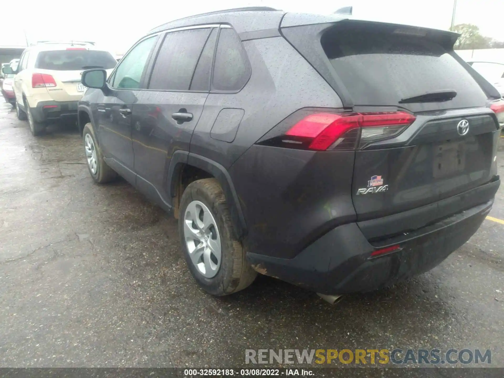 3 Photograph of a damaged car 2T3H1RFV7LW086009 TOYOTA RAV4 2020