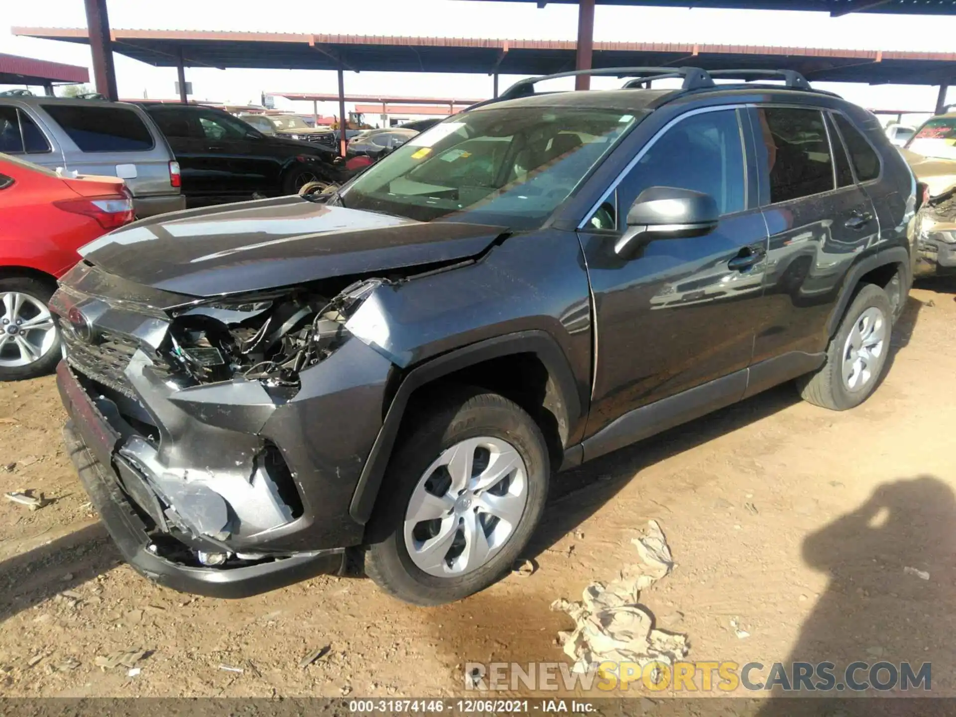 2 Photograph of a damaged car 2T3H1RFV7LW089573 TOYOTA RAV4 2020