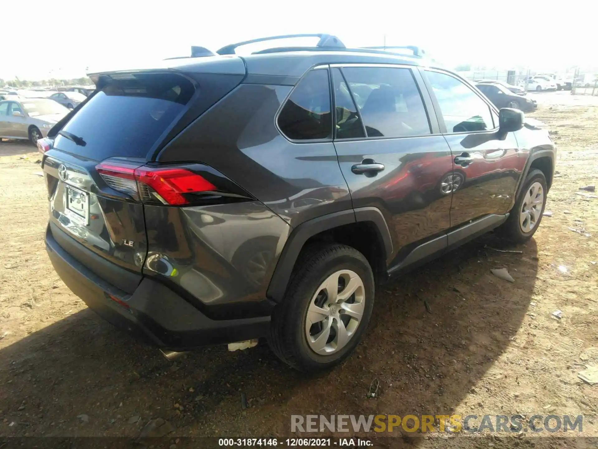 4 Photograph of a damaged car 2T3H1RFV7LW089573 TOYOTA RAV4 2020