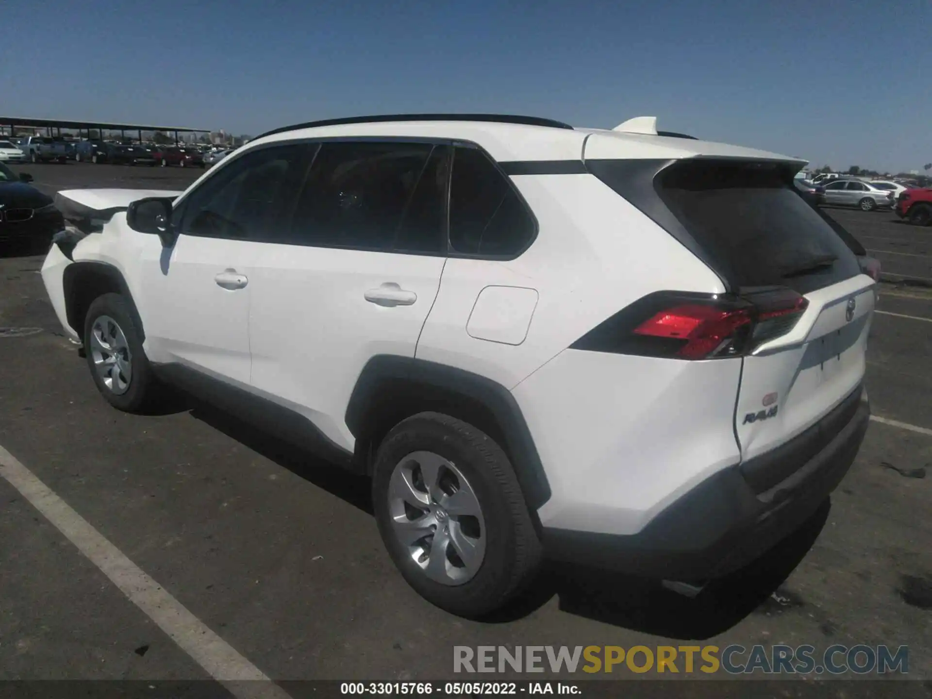 3 Photograph of a damaged car 2T3H1RFV7LW096118 TOYOTA RAV4 2020