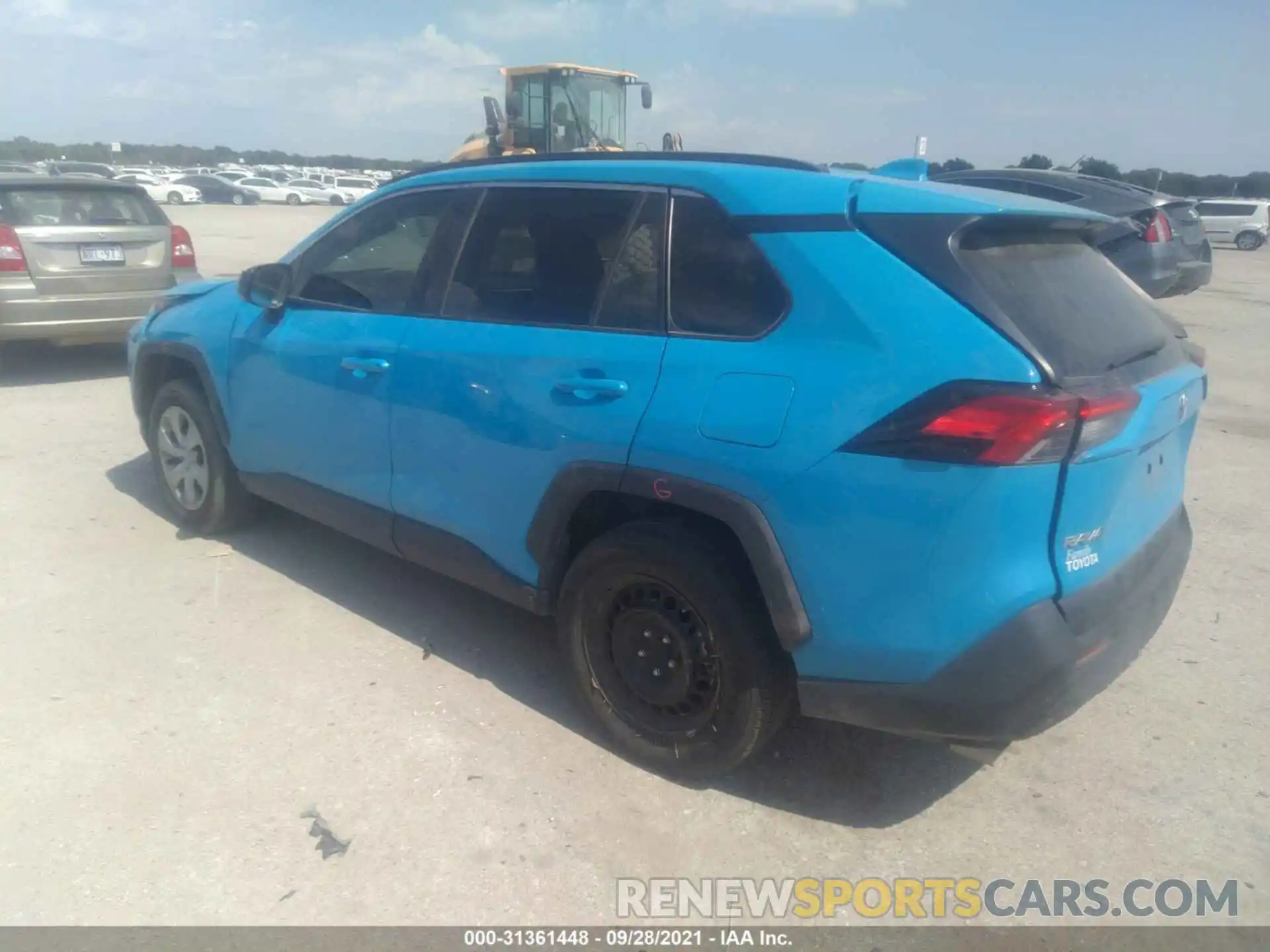 3 Фотография поврежденного автомобиля 2T3H1RFV8LC040254 TOYOTA RAV4 2020