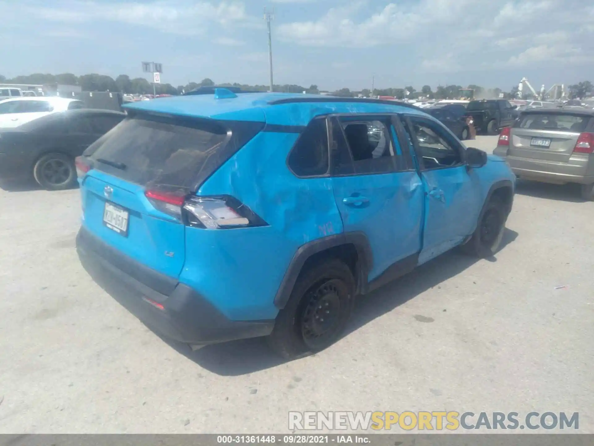 6 Photograph of a damaged car 2T3H1RFV8LC040254 TOYOTA RAV4 2020