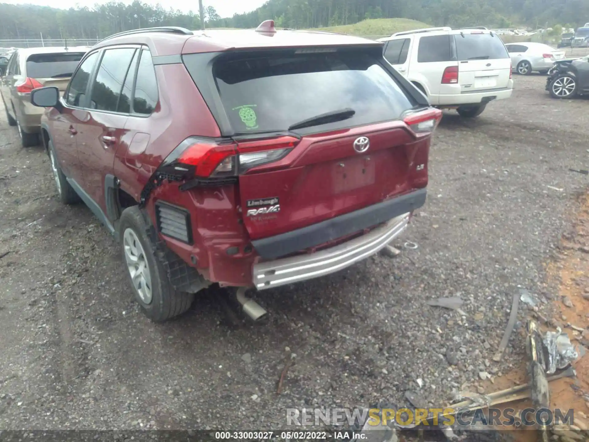 6 Фотография поврежденного автомобиля 2T3H1RFV8LC041677 TOYOTA RAV4 2020