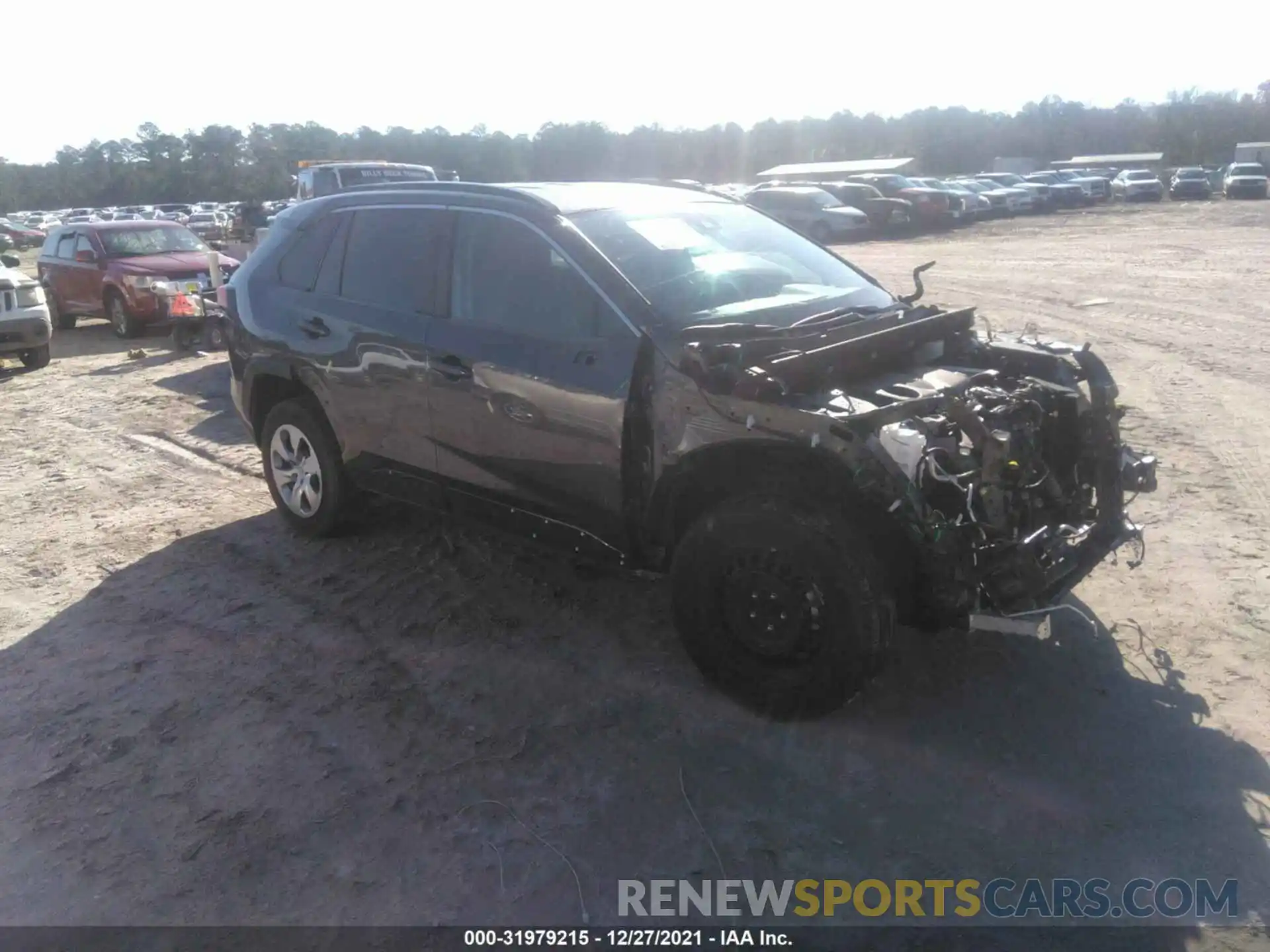 1 Photograph of a damaged car 2T3H1RFV8LC045079 TOYOTA RAV4 2020