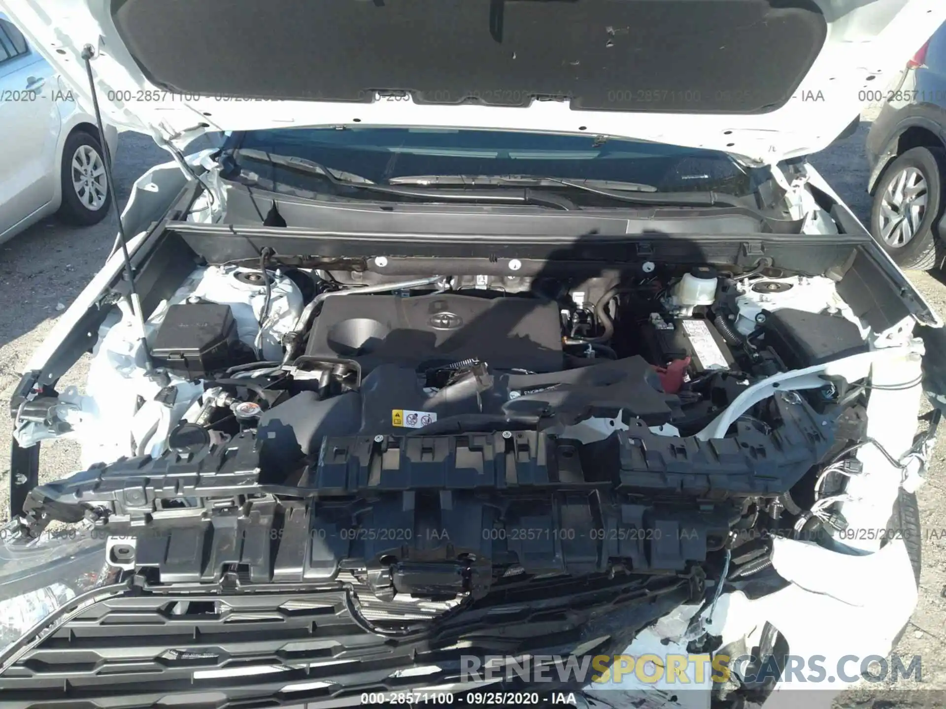 10 Фотография поврежденного автомобиля 2T3H1RFV8LC049908 TOYOTA RAV4 2020