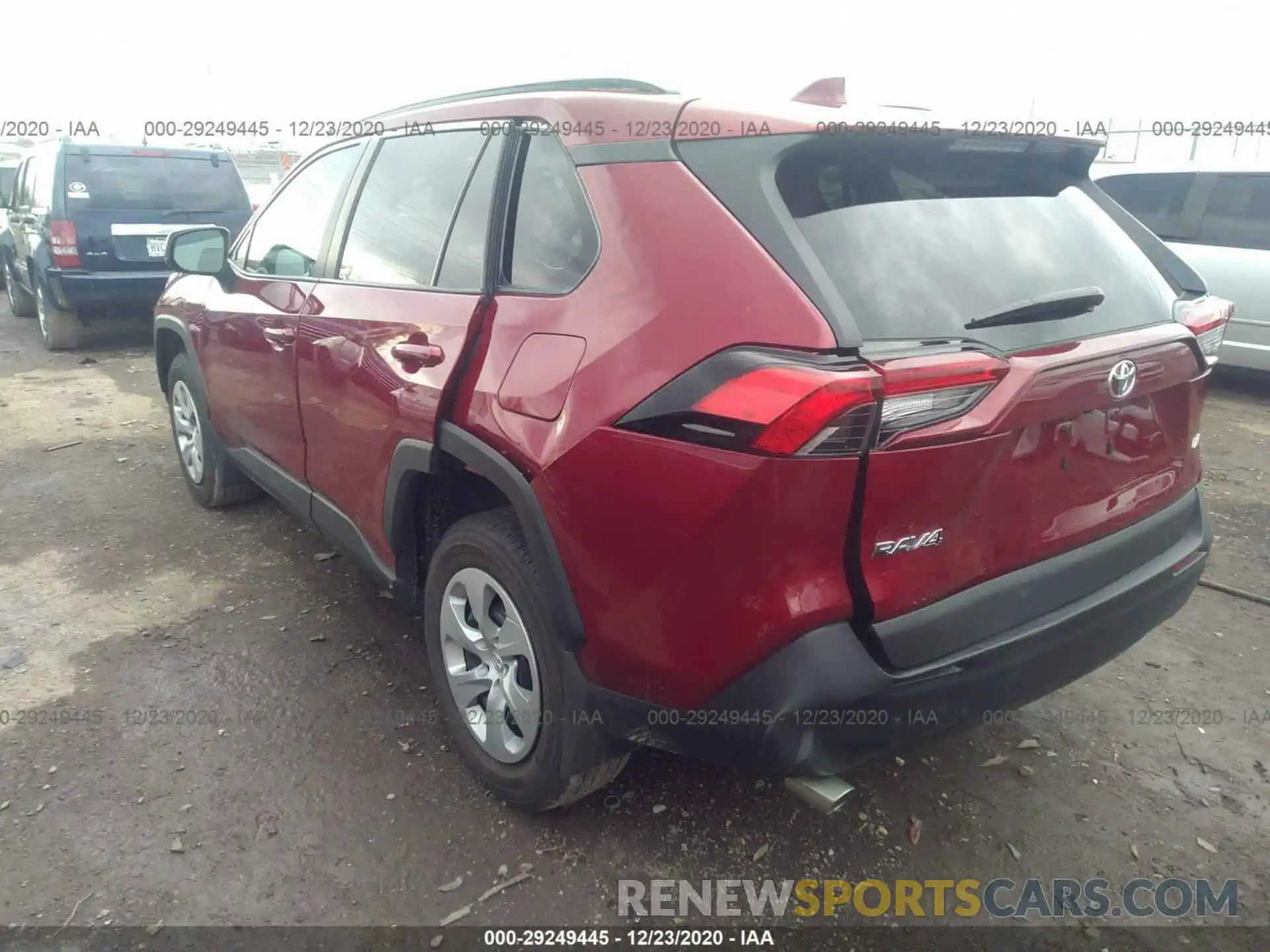 6 Photograph of a damaged car 2T3H1RFV8LC058849 TOYOTA RAV4 2020