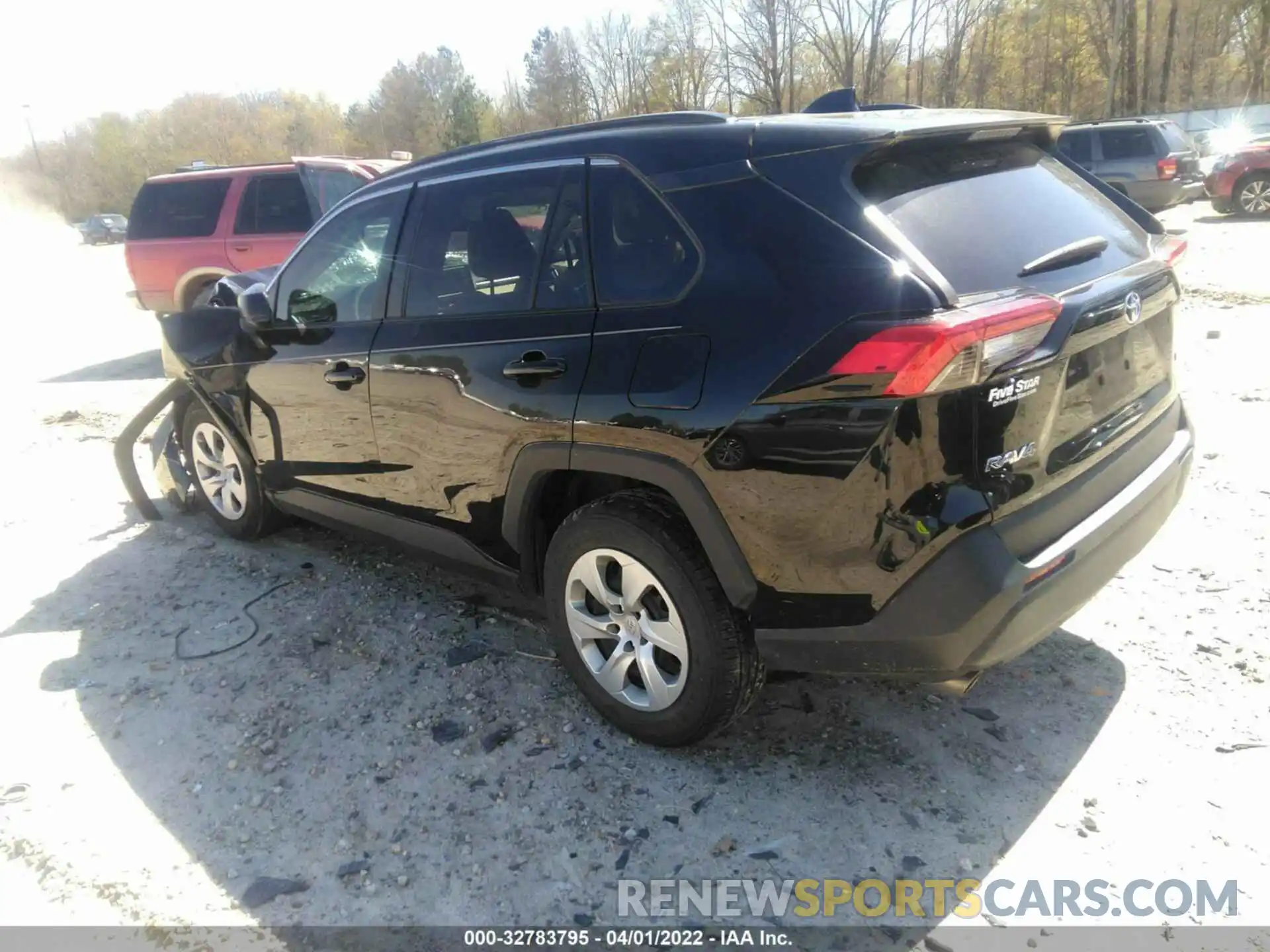 3 Photograph of a damaged car 2T3H1RFV8LC059922 TOYOTA RAV4 2020