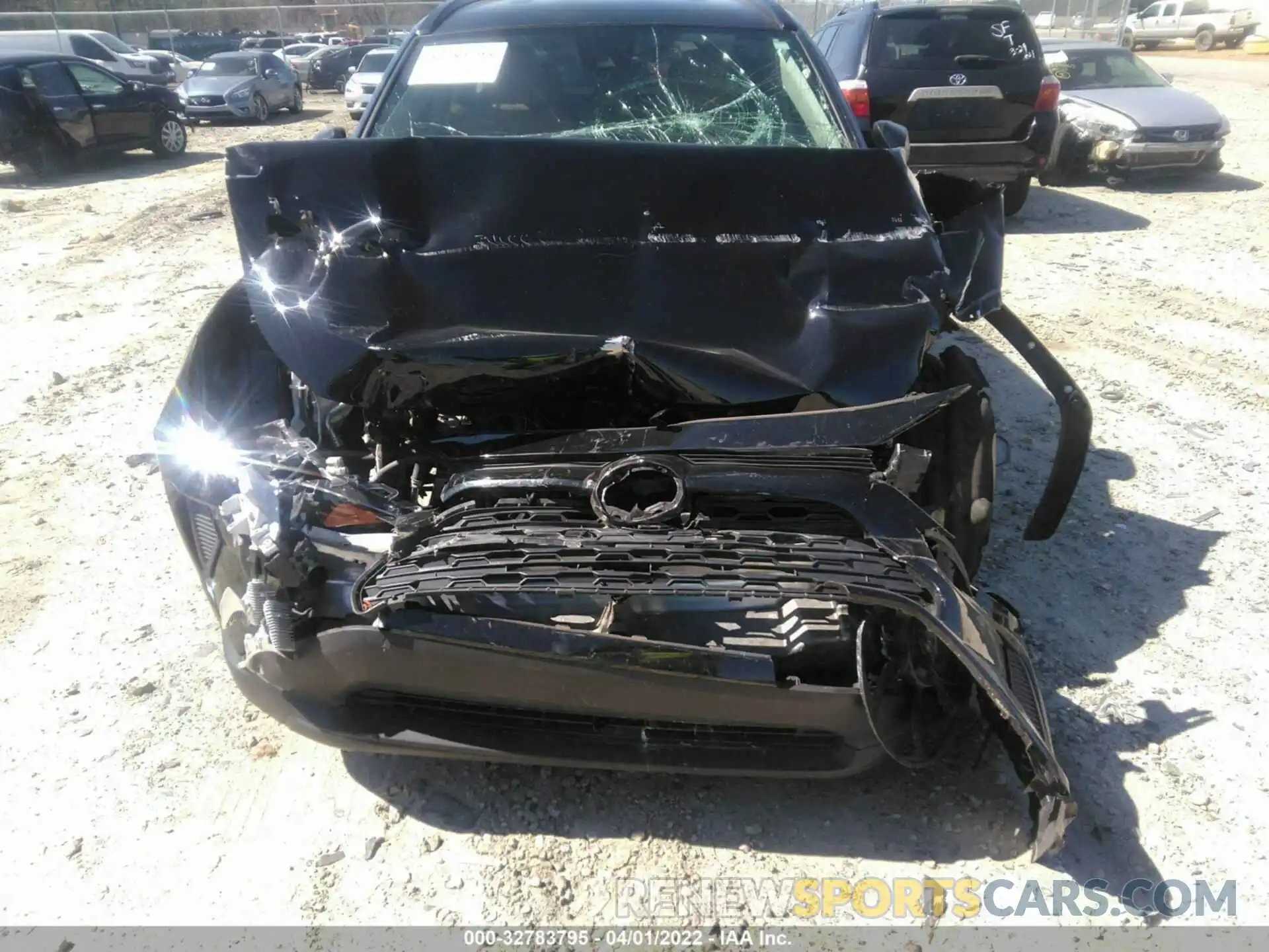 6 Photograph of a damaged car 2T3H1RFV8LC059922 TOYOTA RAV4 2020