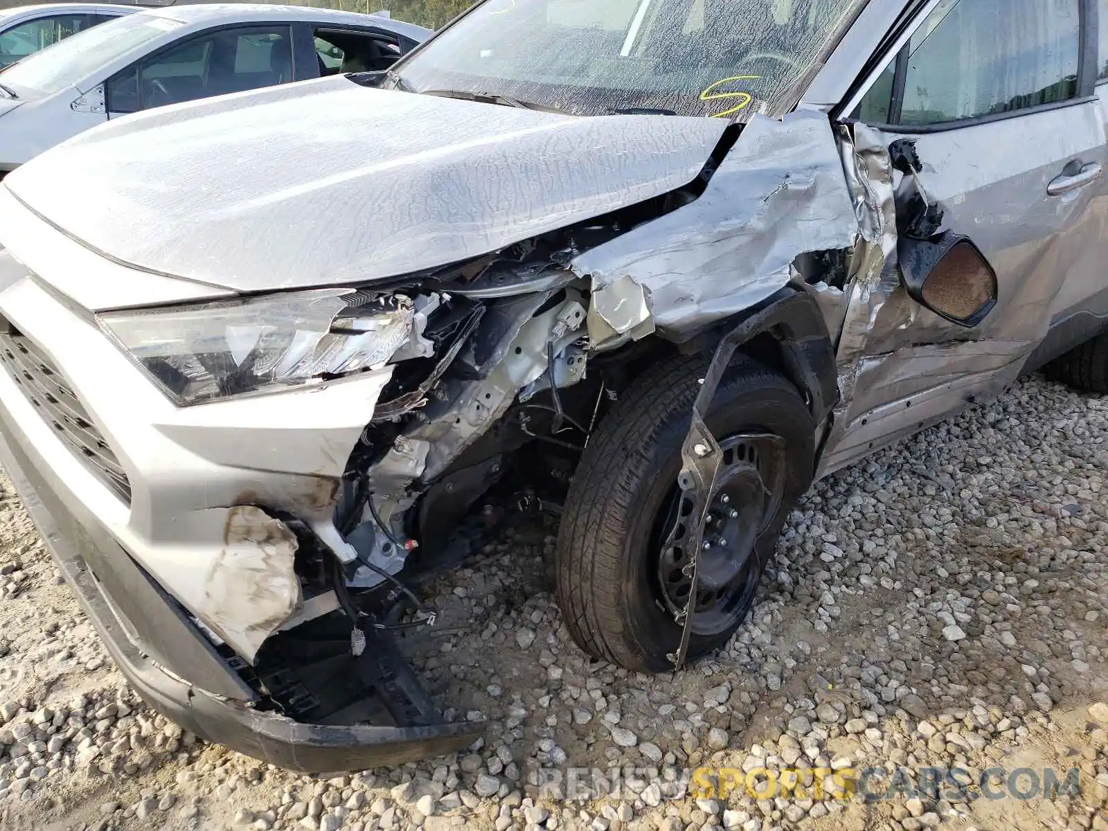 9 Photograph of a damaged car 2T3H1RFV8LC074324 TOYOTA RAV4 2020