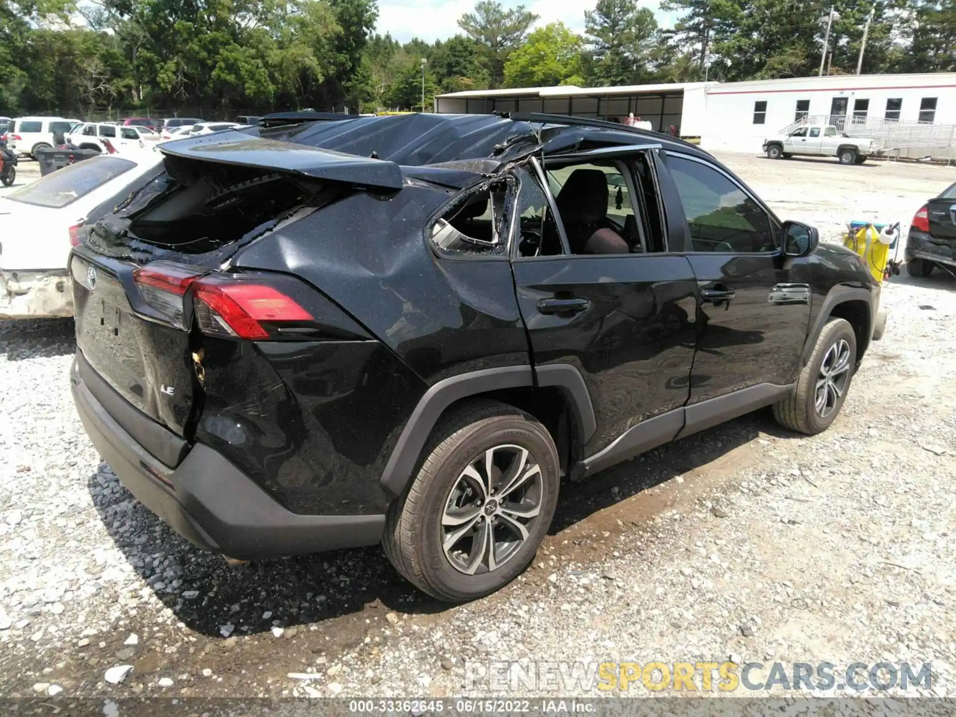 4 Photograph of a damaged car 2T3H1RFV8LC074453 TOYOTA RAV4 2020