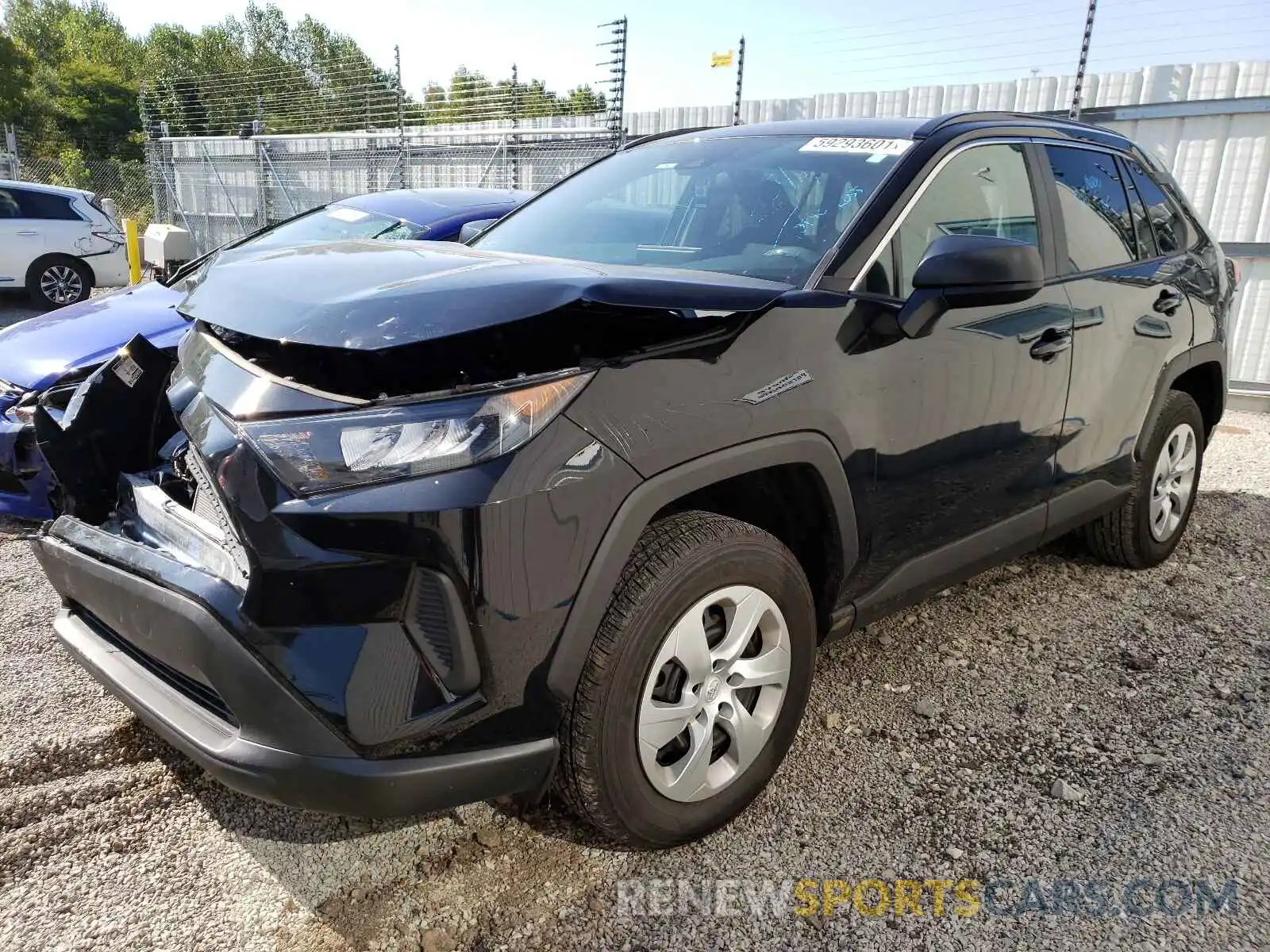 2 Photograph of a damaged car 2T3H1RFV8LC084769 TOYOTA RAV4 2020