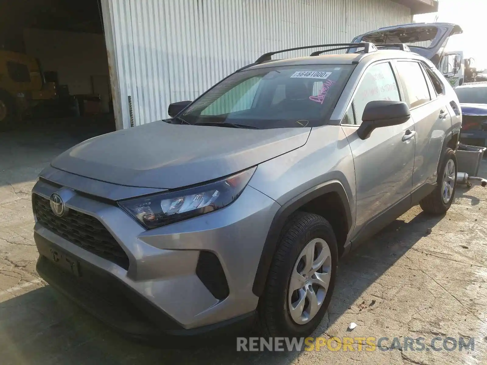 2 Photograph of a damaged car 2T3H1RFV8LW065119 TOYOTA RAV4 2020