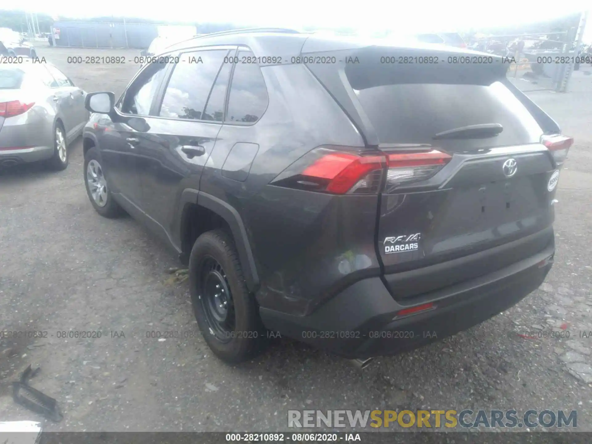 3 Photograph of a damaged car 2T3H1RFV8LW073236 TOYOTA RAV4 2020