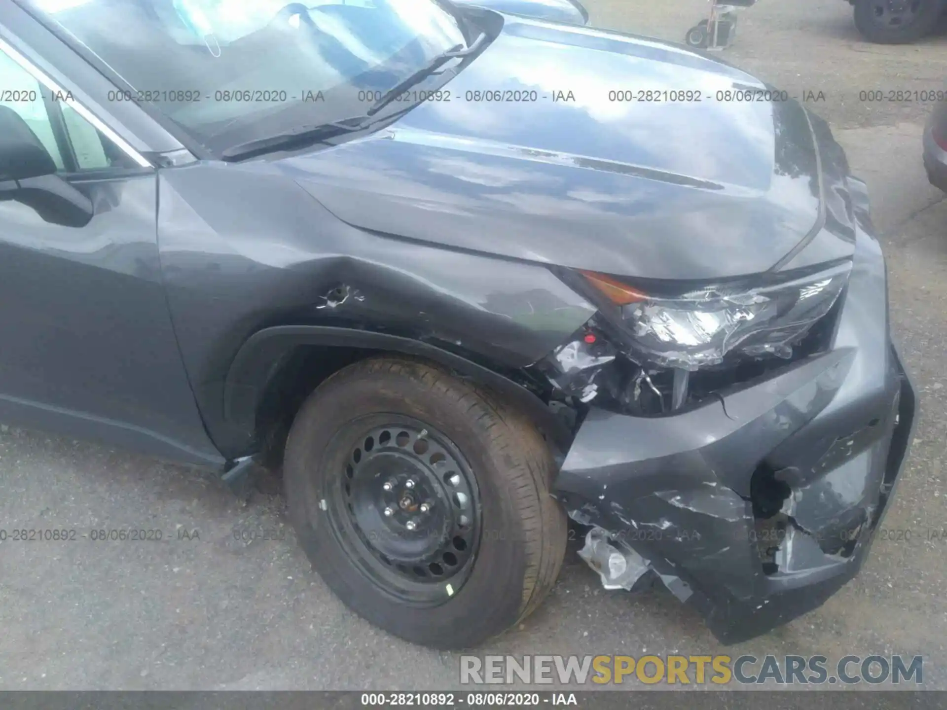 6 Photograph of a damaged car 2T3H1RFV8LW073236 TOYOTA RAV4 2020