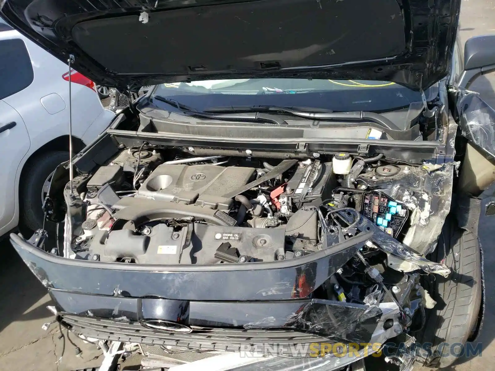 7 Фотография поврежденного автомобиля 2T3H1RFV8LW081885 TOYOTA RAV4 2020