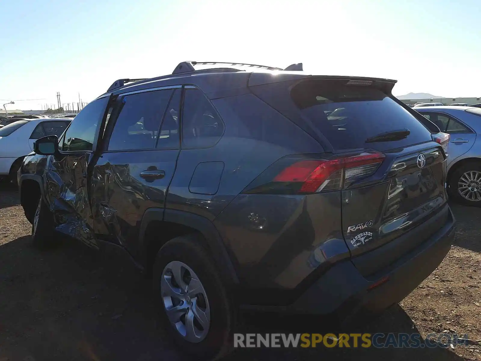 3 Photograph of a damaged car 2T3H1RFV8LW083703 TOYOTA RAV4 2020