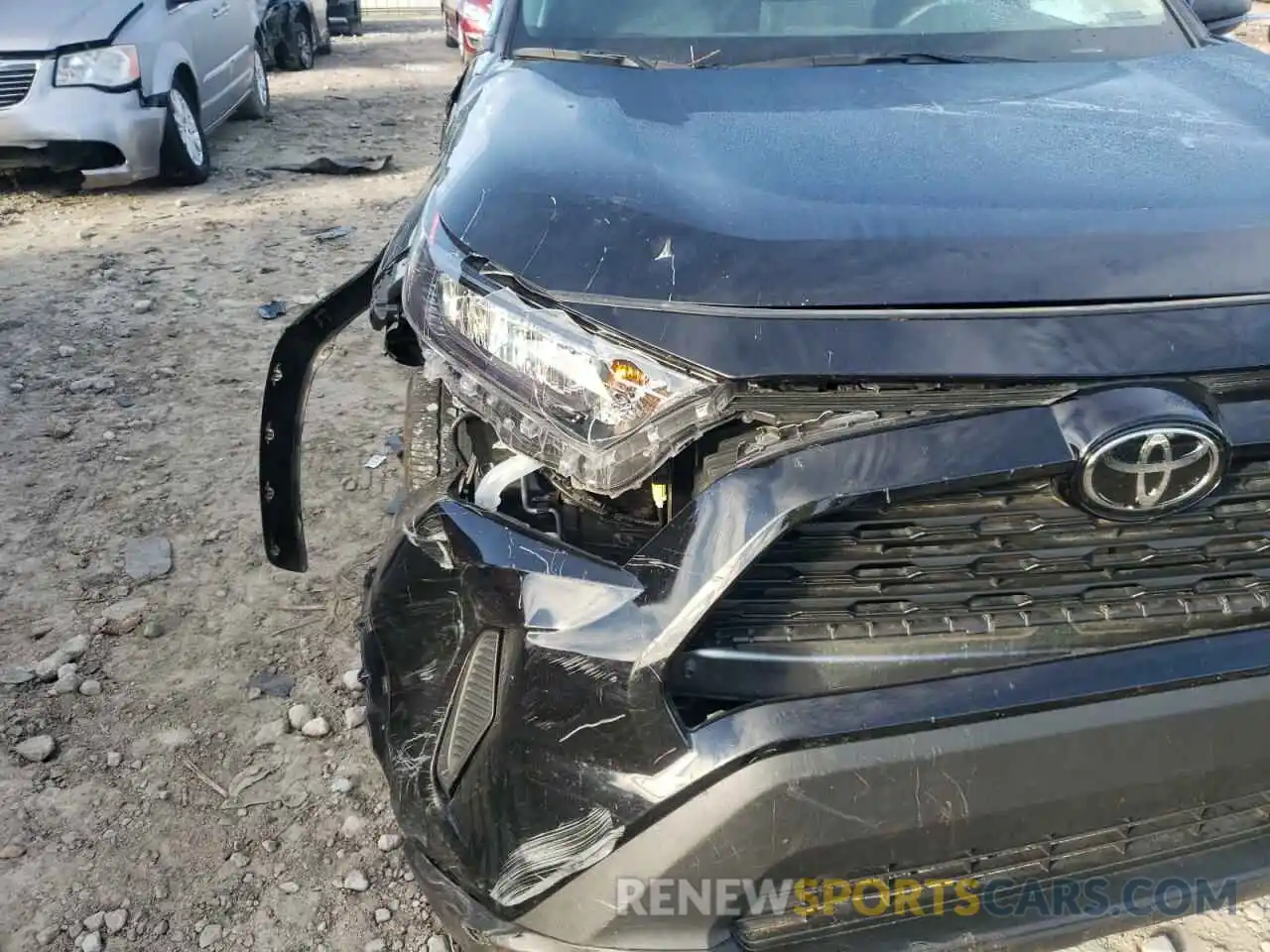 9 Photograph of a damaged car 2T3H1RFV8LW086469 TOYOTA RAV4 2020