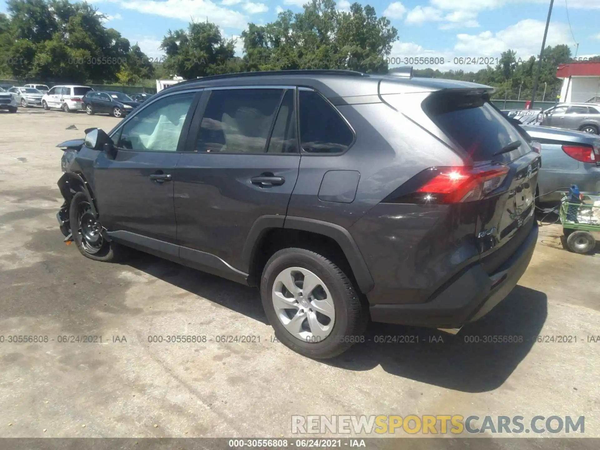 3 Photograph of a damaged car 2T3H1RFV8LW094040 TOYOTA RAV4 2020