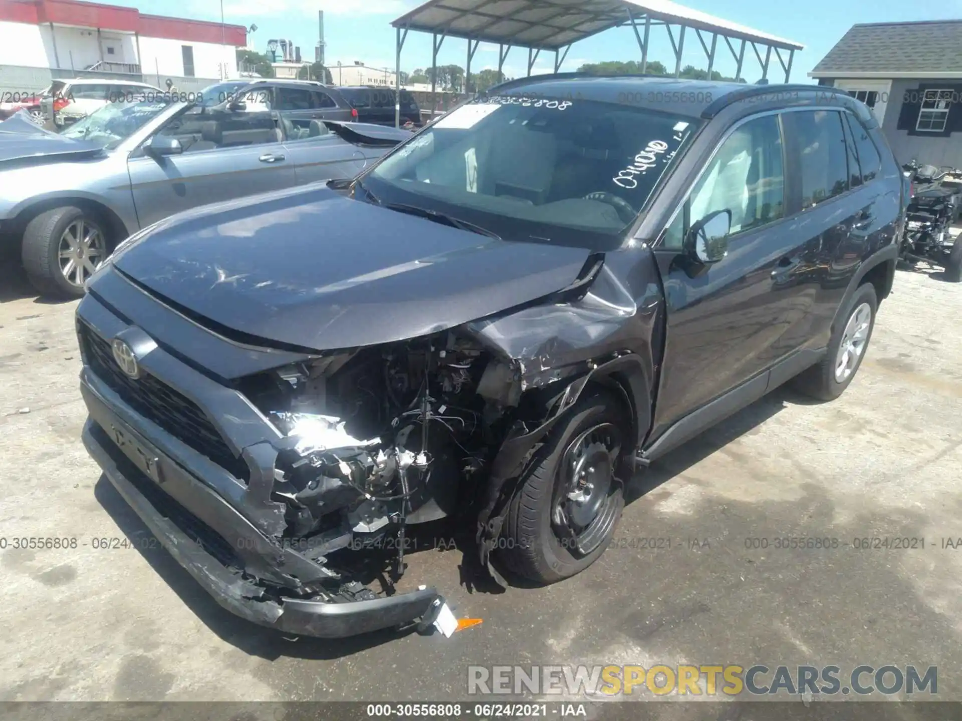 6 Photograph of a damaged car 2T3H1RFV8LW094040 TOYOTA RAV4 2020