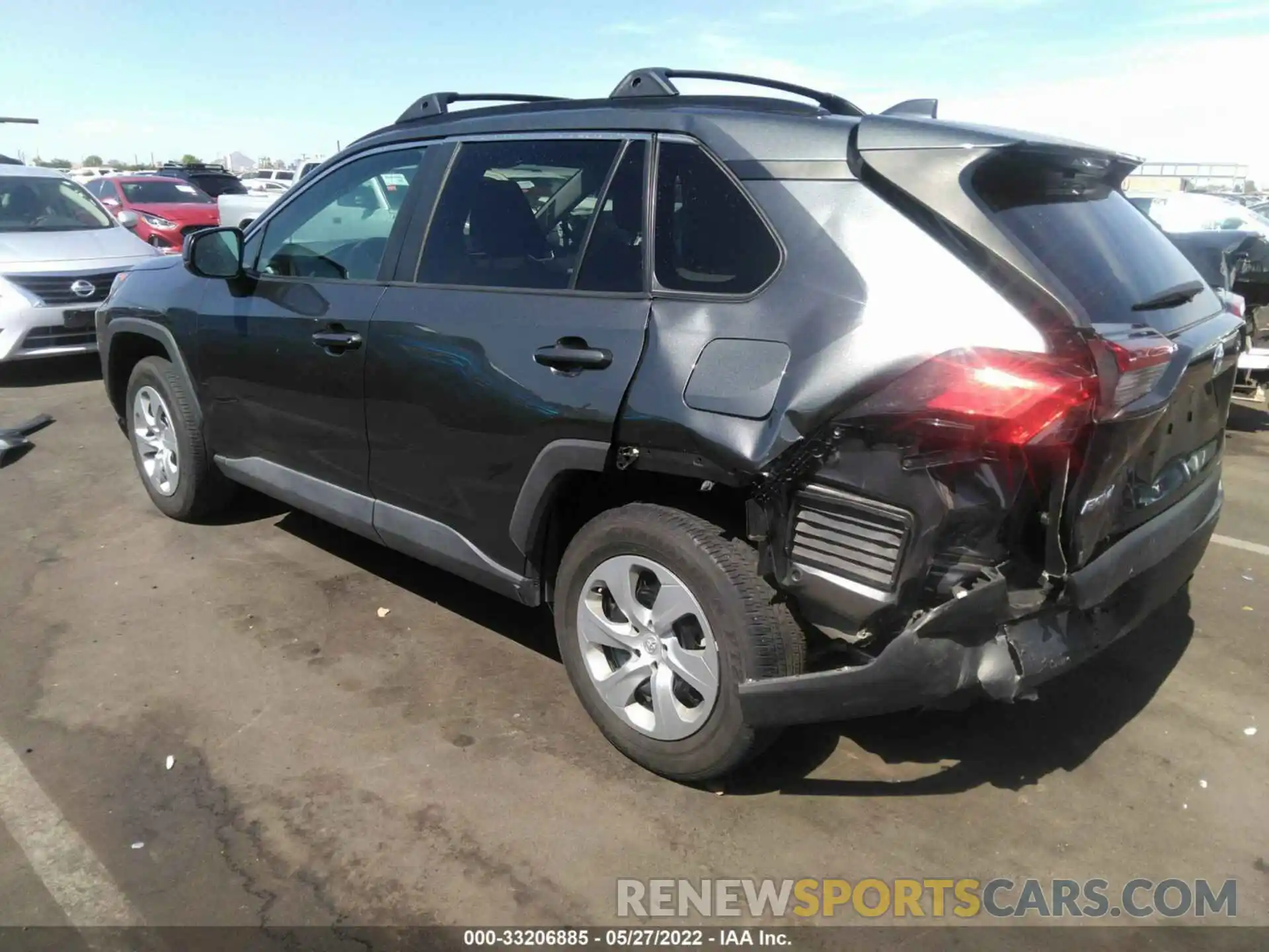 3 Photograph of a damaged car 2T3H1RFV9LC035712 TOYOTA RAV4 2020