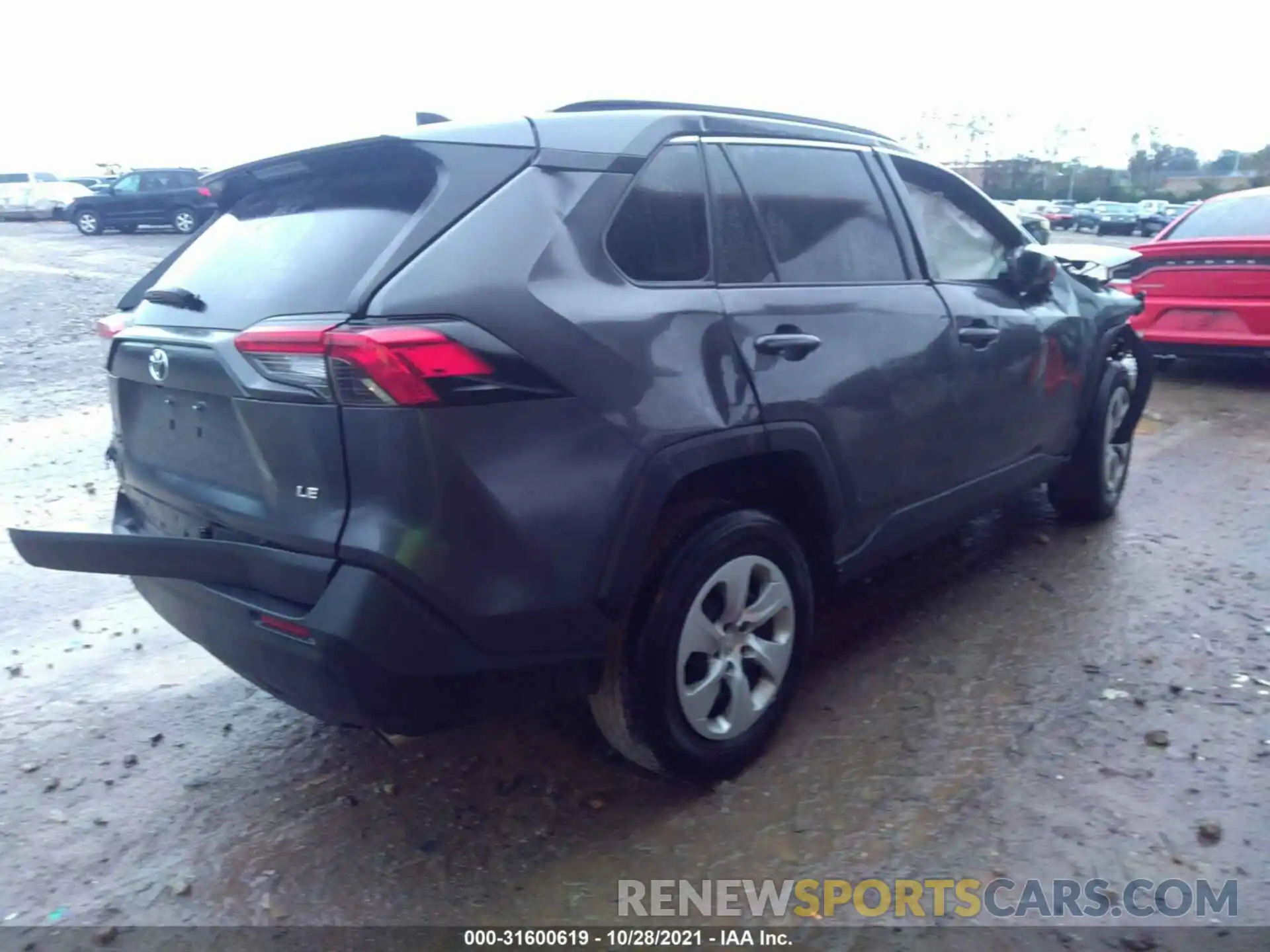 4 Photograph of a damaged car 2T3H1RFV9LC038268 TOYOTA RAV4 2020