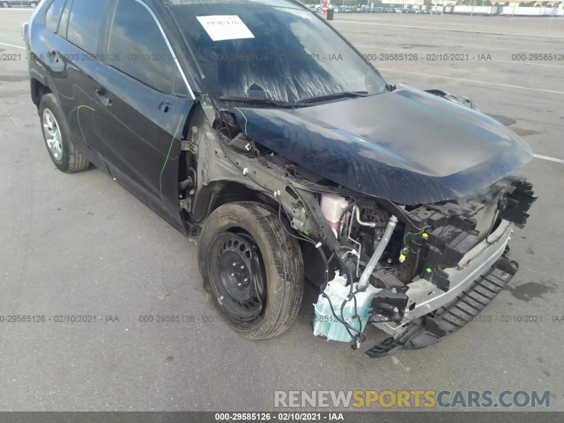 6 Photograph of a damaged car 2T3H1RFV9LC062876 TOYOTA RAV4 2020