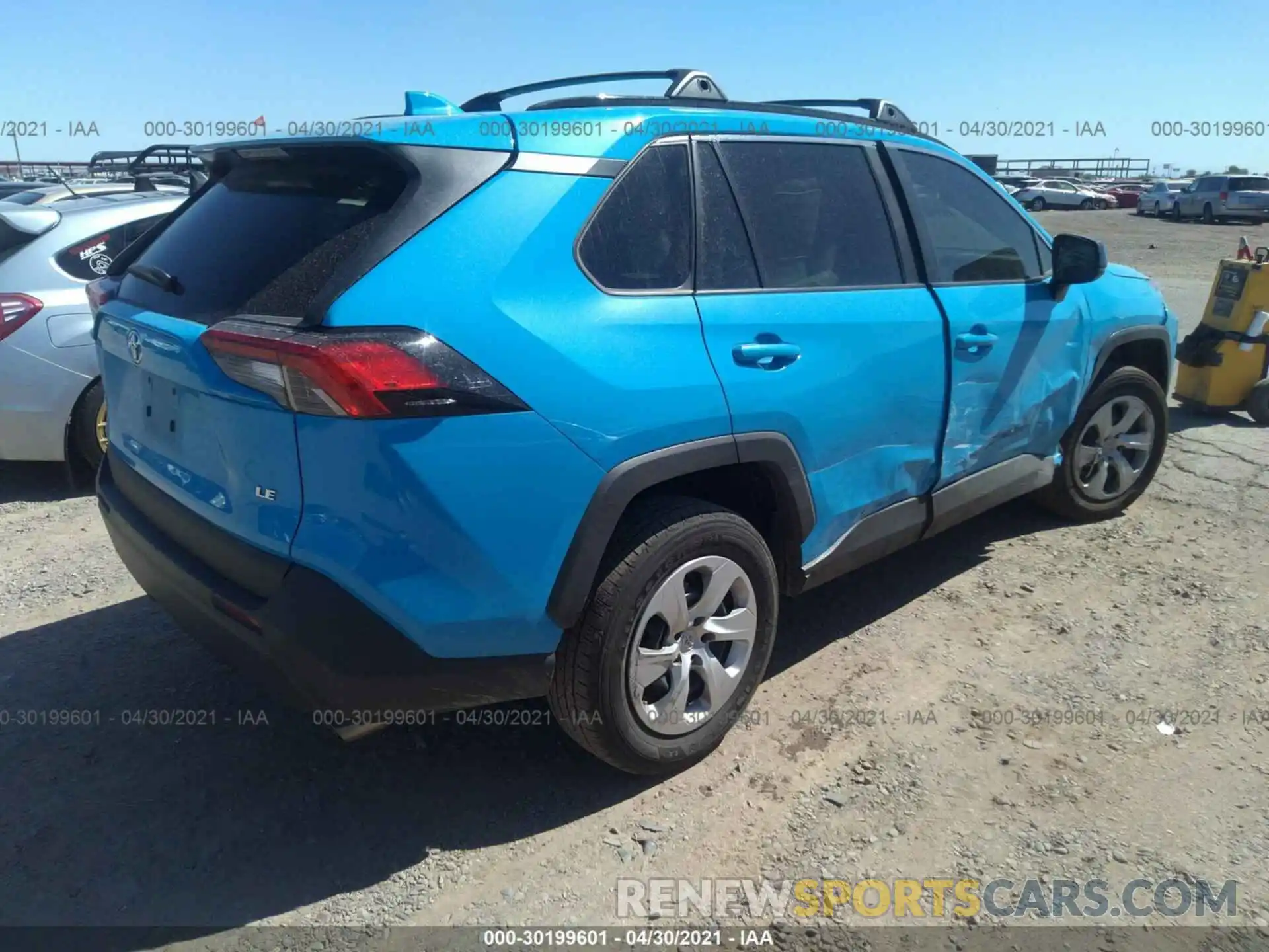 4 Фотография поврежденного автомобиля 2T3H1RFV9LC071061 TOYOTA RAV4 2020