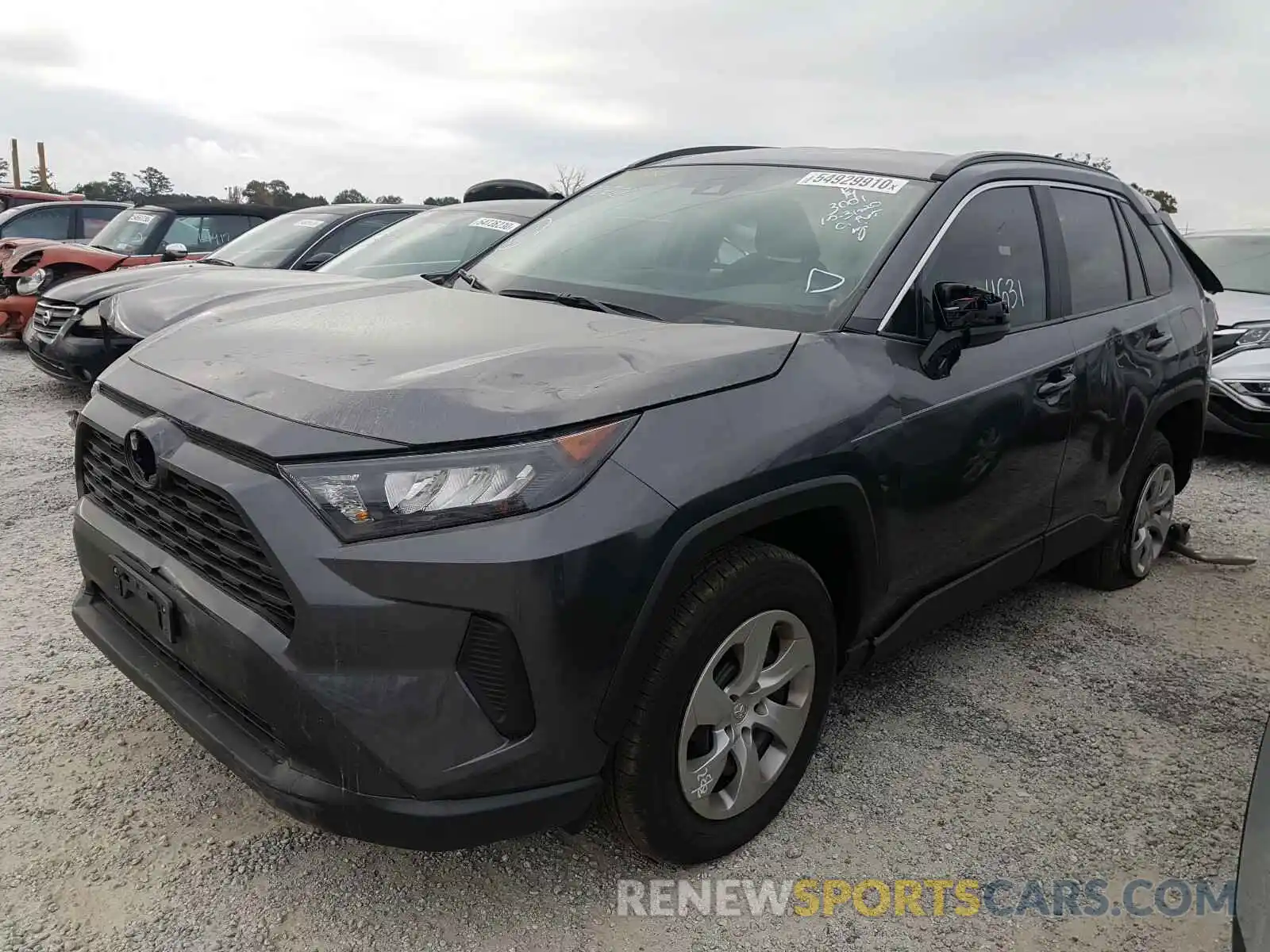 2 Photograph of a damaged car 2T3H1RFV9LC073408 TOYOTA RAV4 2020