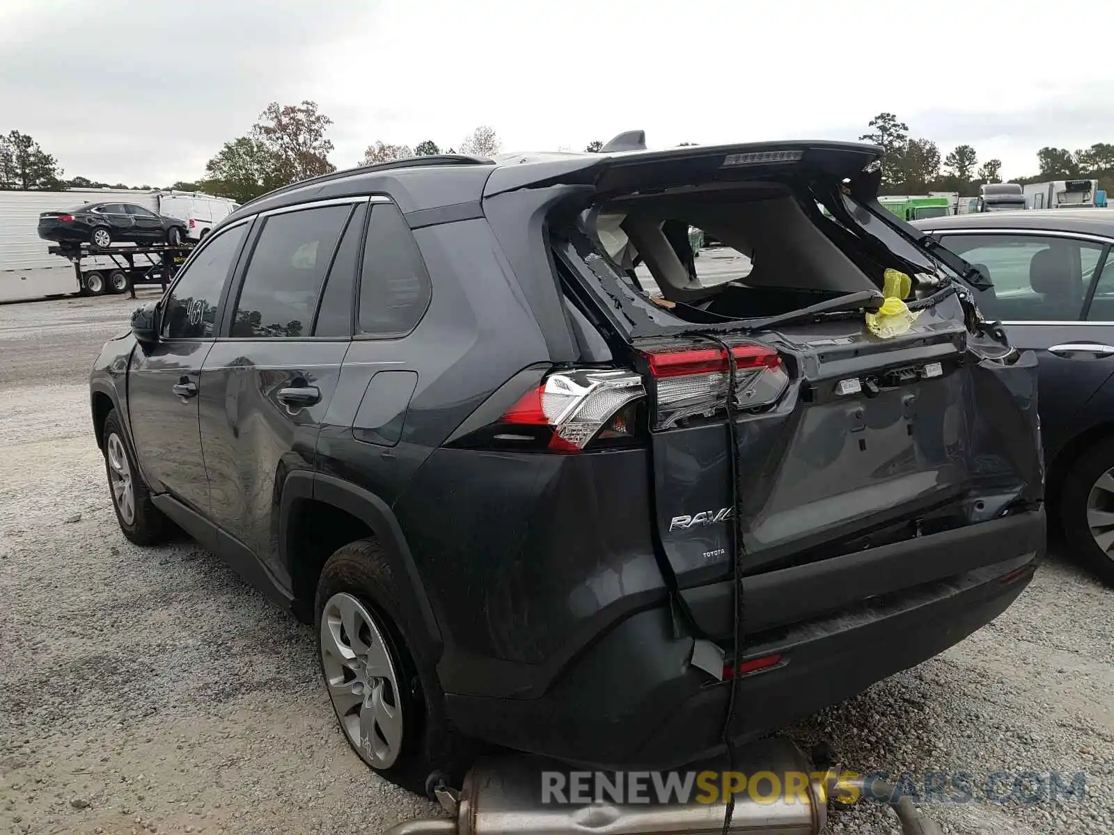 3 Photograph of a damaged car 2T3H1RFV9LC073408 TOYOTA RAV4 2020