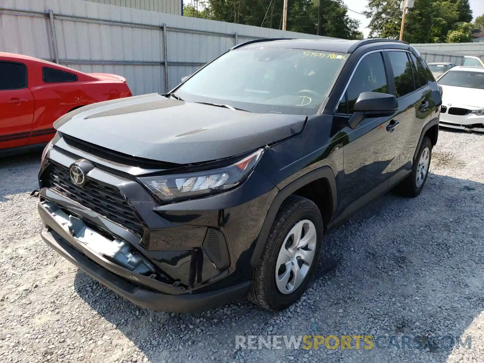 2 Photograph of a damaged car 2T3H1RFV9LC074719 TOYOTA RAV4 2020