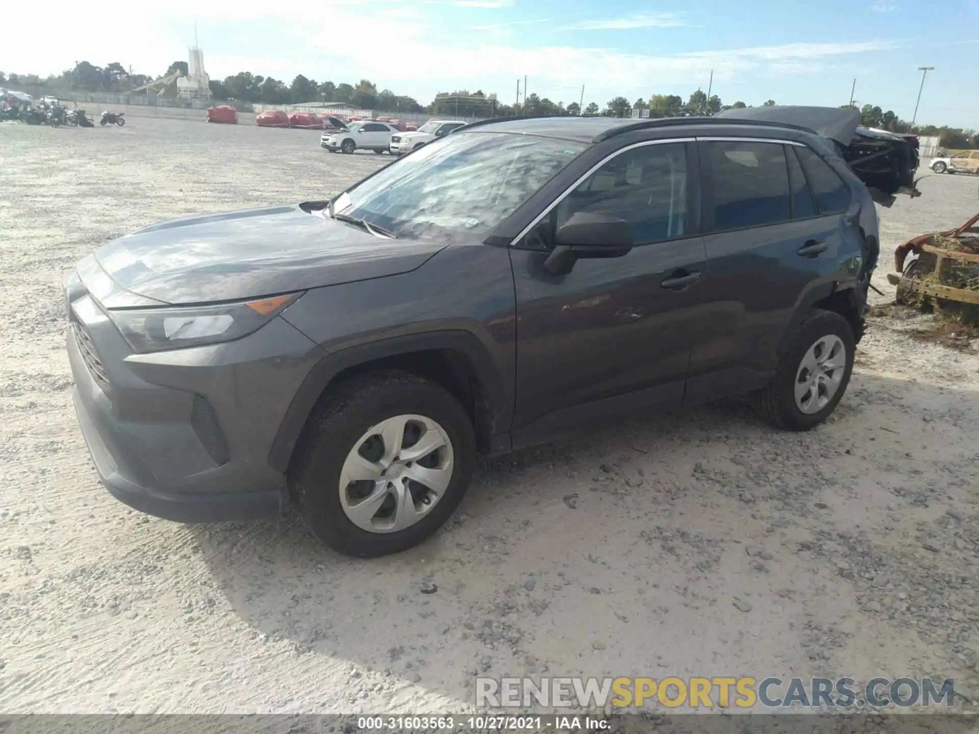 2 Photograph of a damaged car 2T3H1RFV9LC080942 TOYOTA RAV4 2020