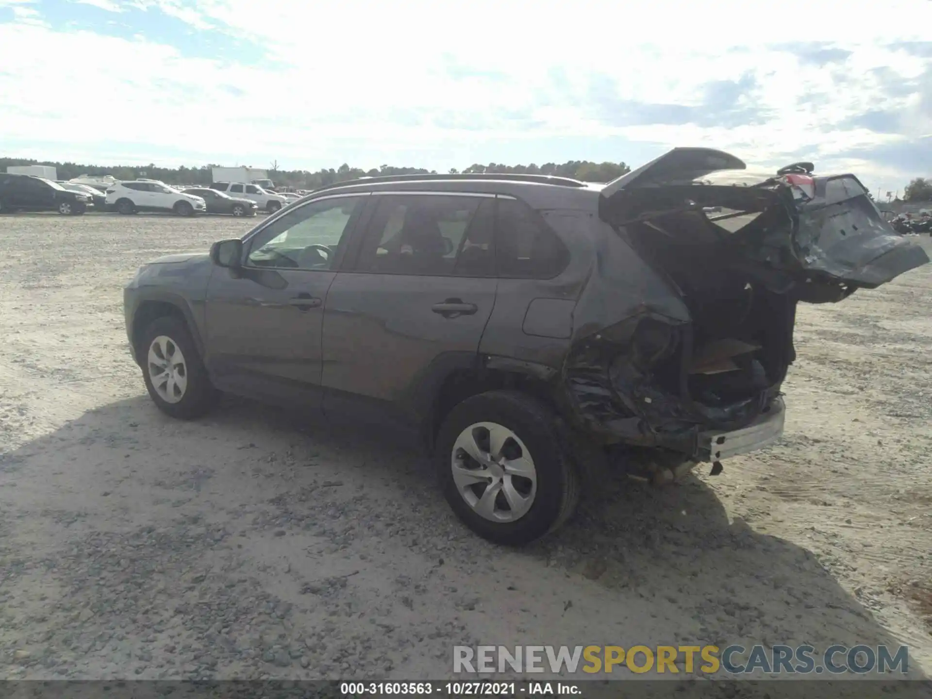 3 Photograph of a damaged car 2T3H1RFV9LC080942 TOYOTA RAV4 2020