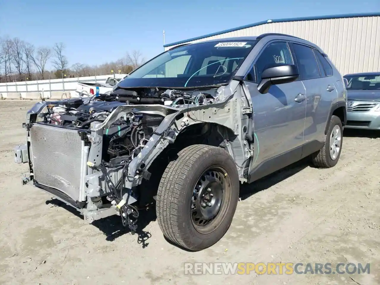 2 Photograph of a damaged car 2T3H1RFV9LC085476 TOYOTA RAV4 2020