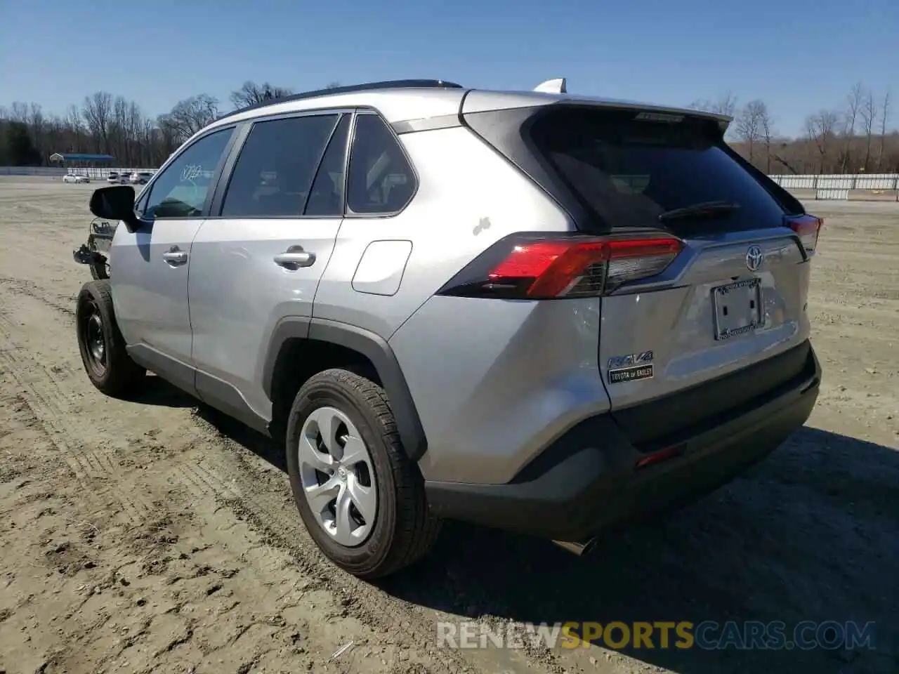 3 Photograph of a damaged car 2T3H1RFV9LC085476 TOYOTA RAV4 2020