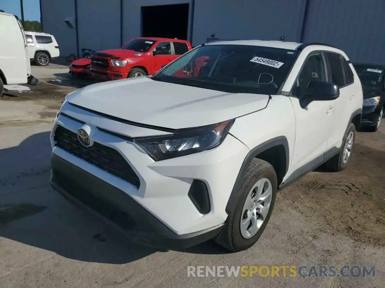 2 Photograph of a damaged car 2T3H1RFV9LW061452 TOYOTA RAV4 2020