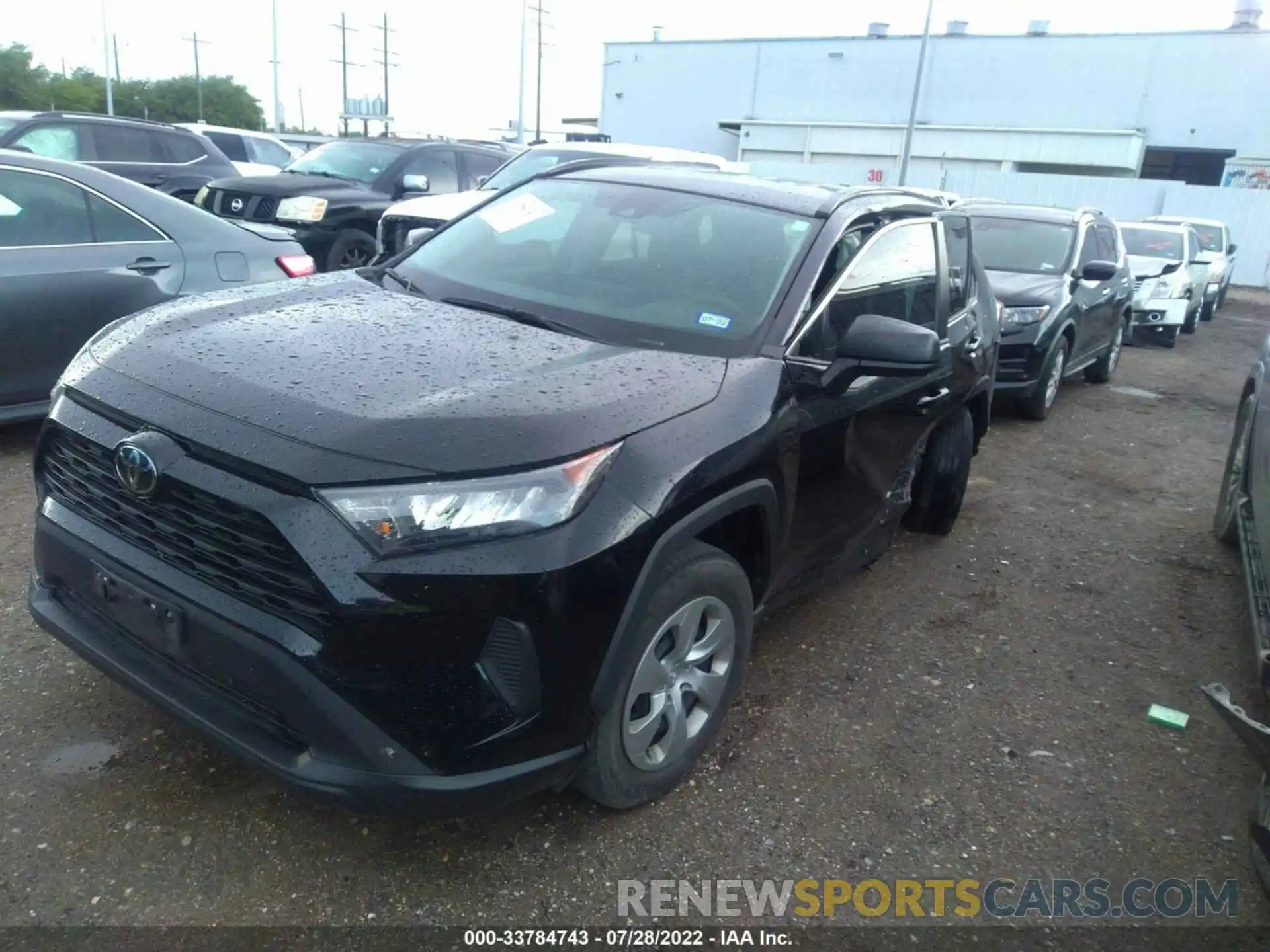 2 Photograph of a damaged car 2T3H1RFV9LW069227 TOYOTA RAV4 2020