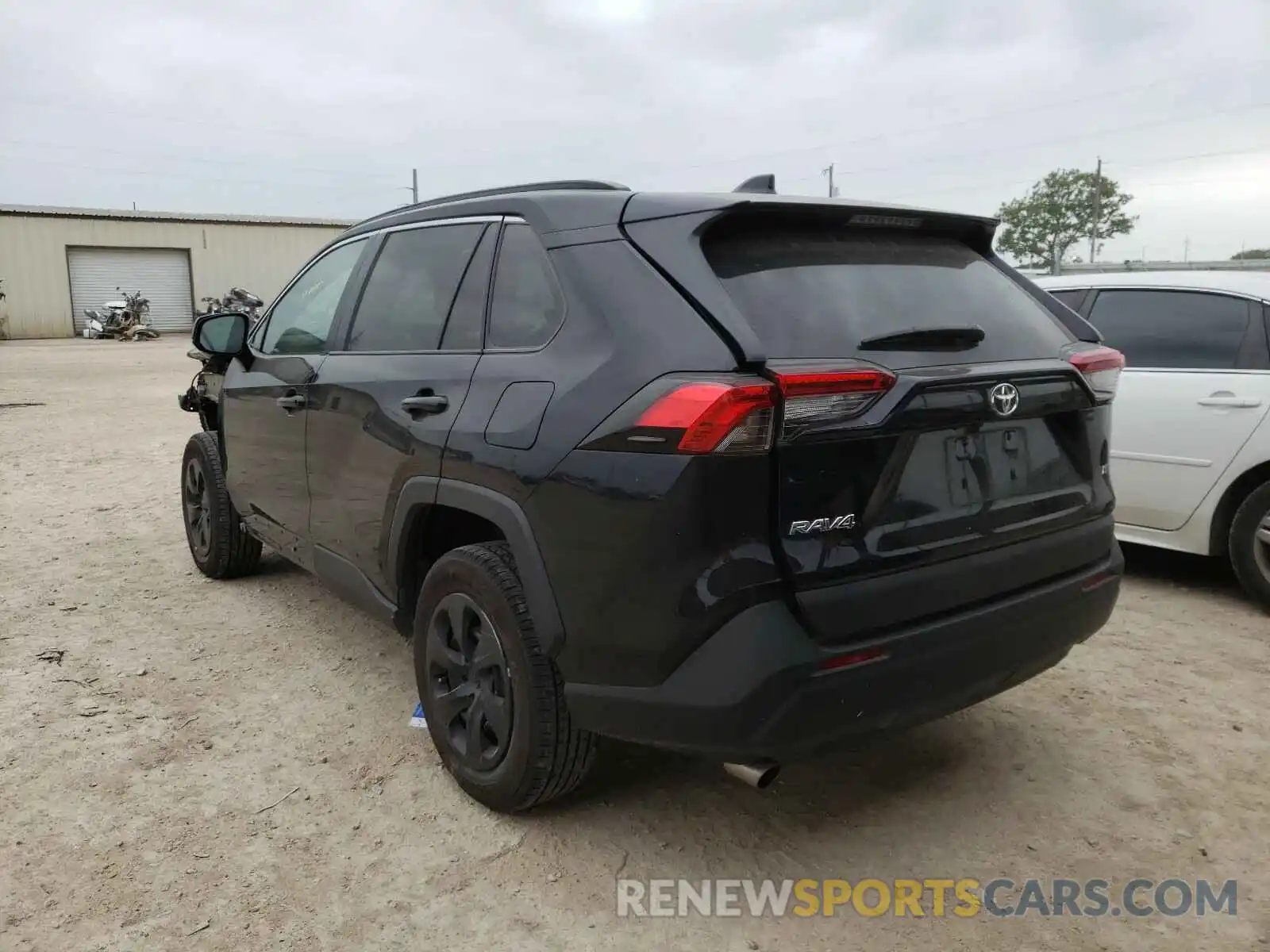 3 Photograph of a damaged car 2T3H1RFV9LW077358 TOYOTA RAV4 2020