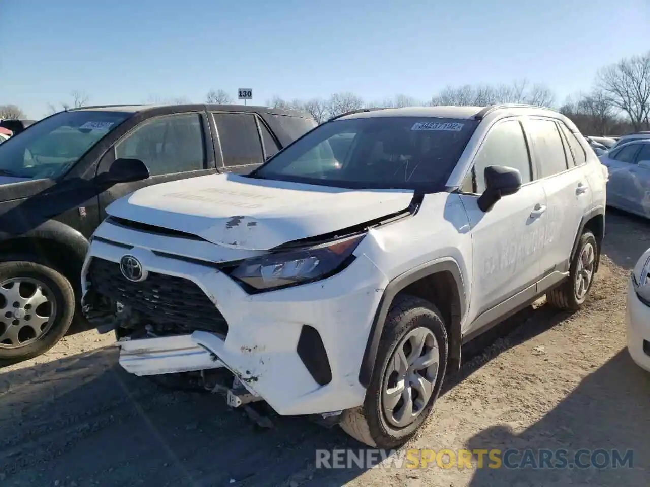 2 Photograph of a damaged car 2T3H1RFV9LW089932 TOYOTA RAV4 2020