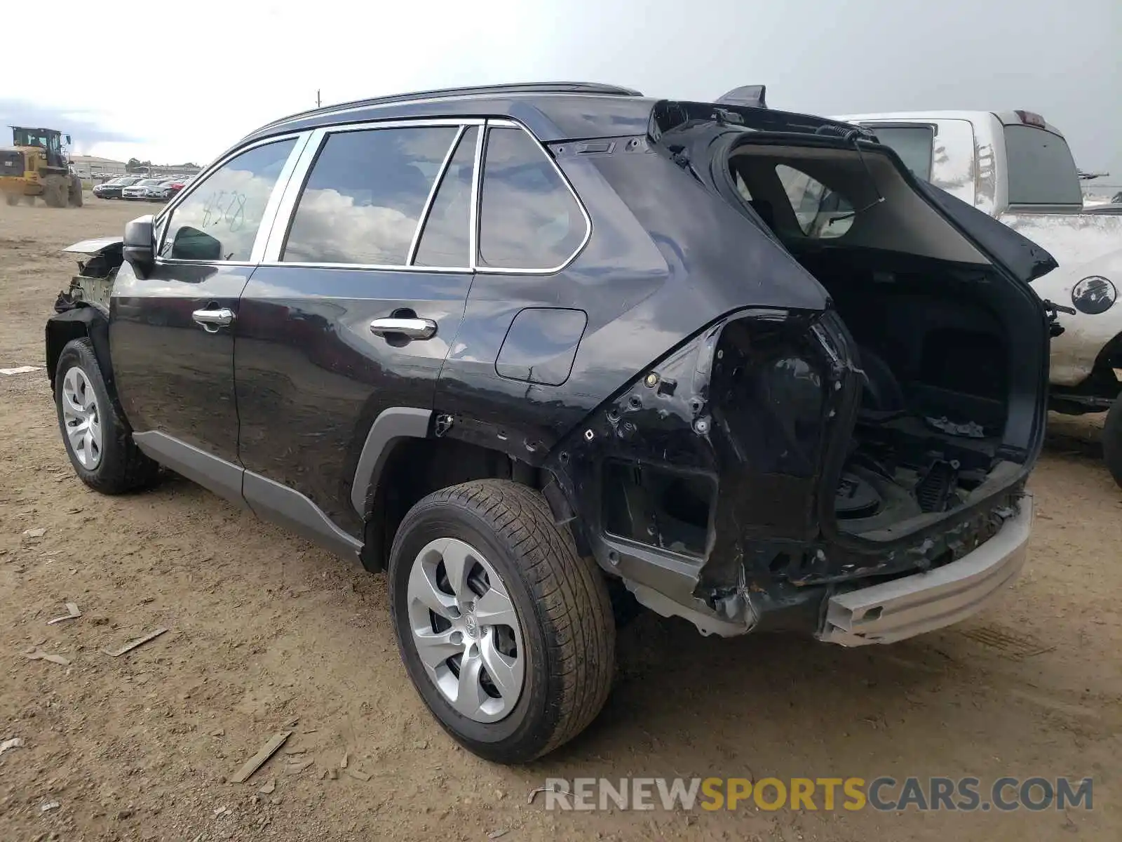 3 Photograph of a damaged car 2T3H1RFVXLC033693 TOYOTA RAV4 2020