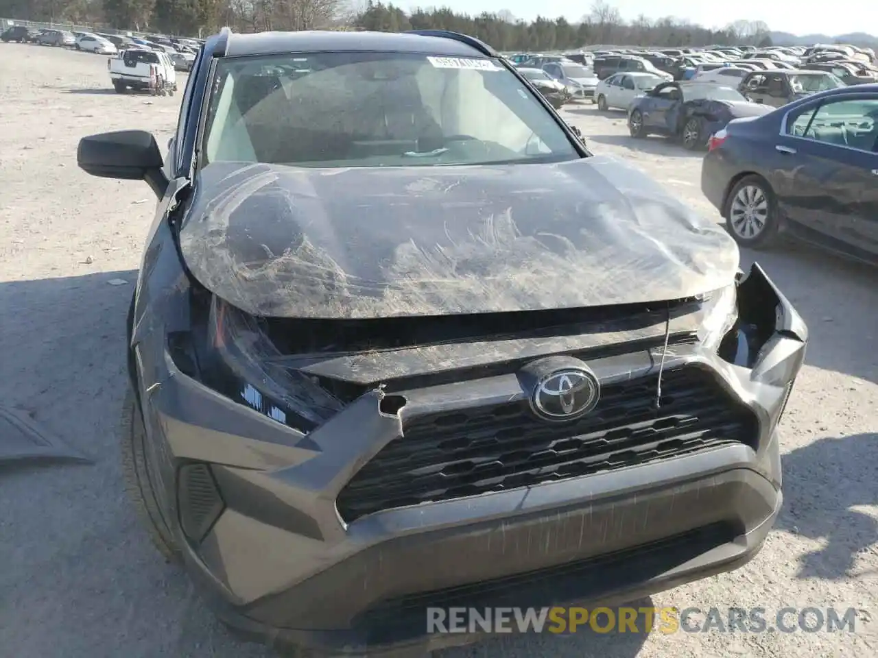 9 Photograph of a damaged car 2T3H1RFVXLC034567 TOYOTA RAV4 2020