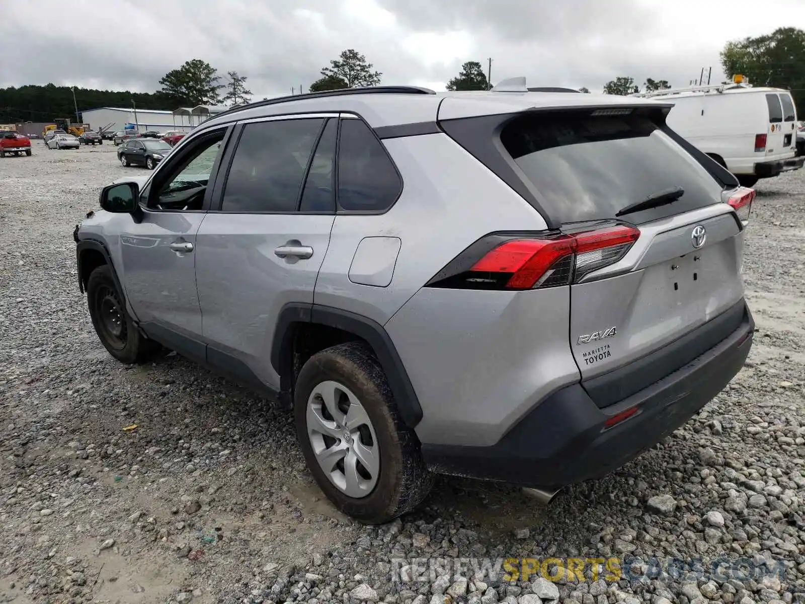 3 Фотография поврежденного автомобиля 2T3H1RFVXLC041356 TOYOTA RAV4 2020