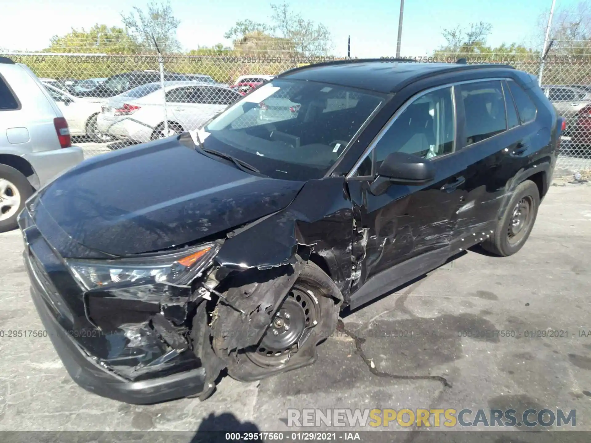 6 Photograph of a damaged car 2T3H1RFVXLC045326 TOYOTA RAV4 2020