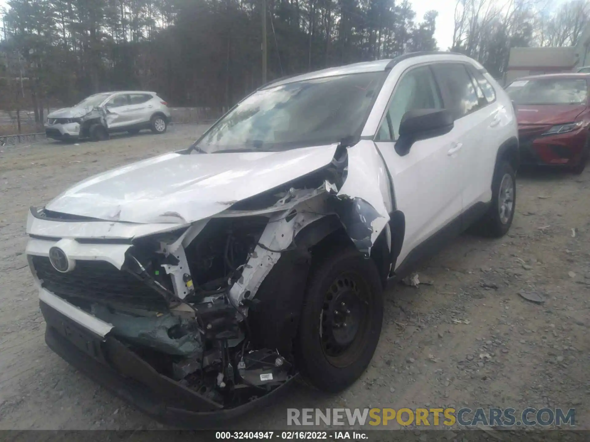 2 Photograph of a damaged car 2T3H1RFVXLC048114 TOYOTA RAV4 2020